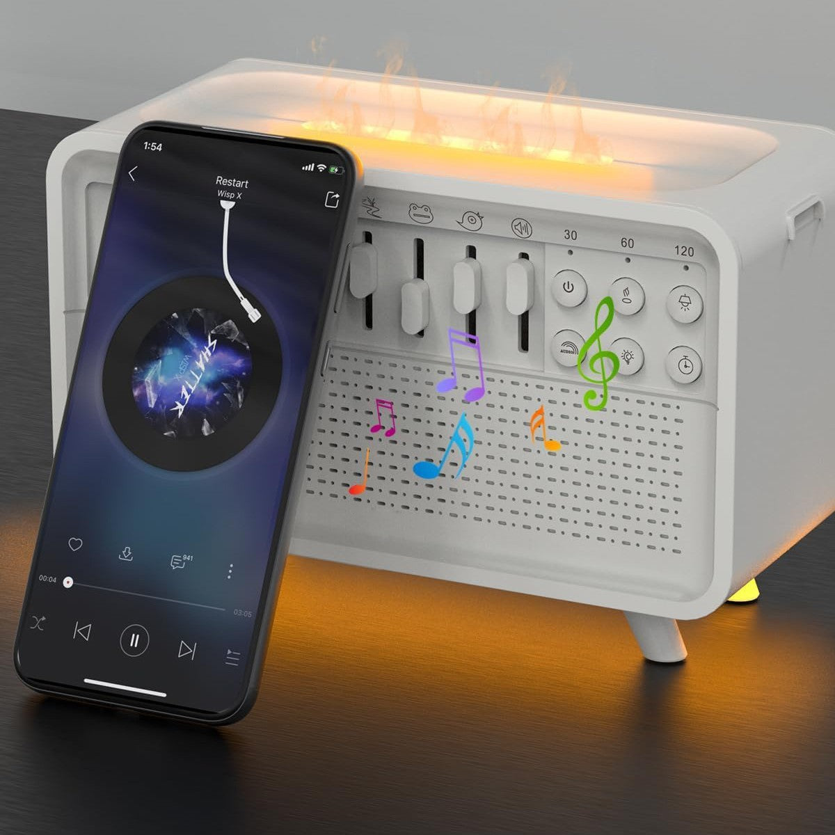 3 In 1 Bluetooth Humidifier Speaker