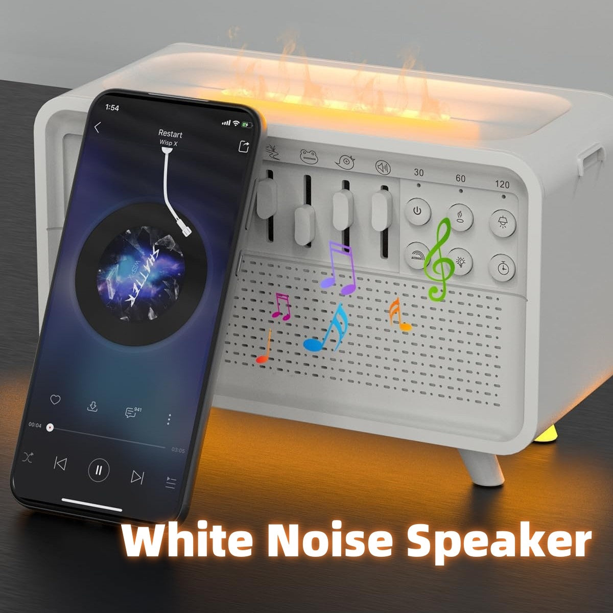 3 In 1 Bluetooth Humidifier Speaker